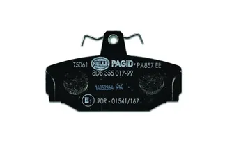 Hella Pagid Rear Disc Brake Pad Set - 31261186